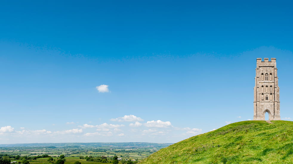 The best free family days out in Somerset - Glastonbury Tor
